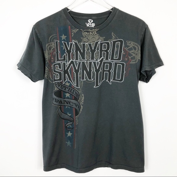 Liquid Blue Other - Lynyrd Skynyrd Graphic Band Tee